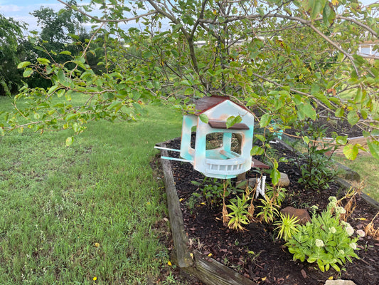 Beach Bird Shanty Feeder