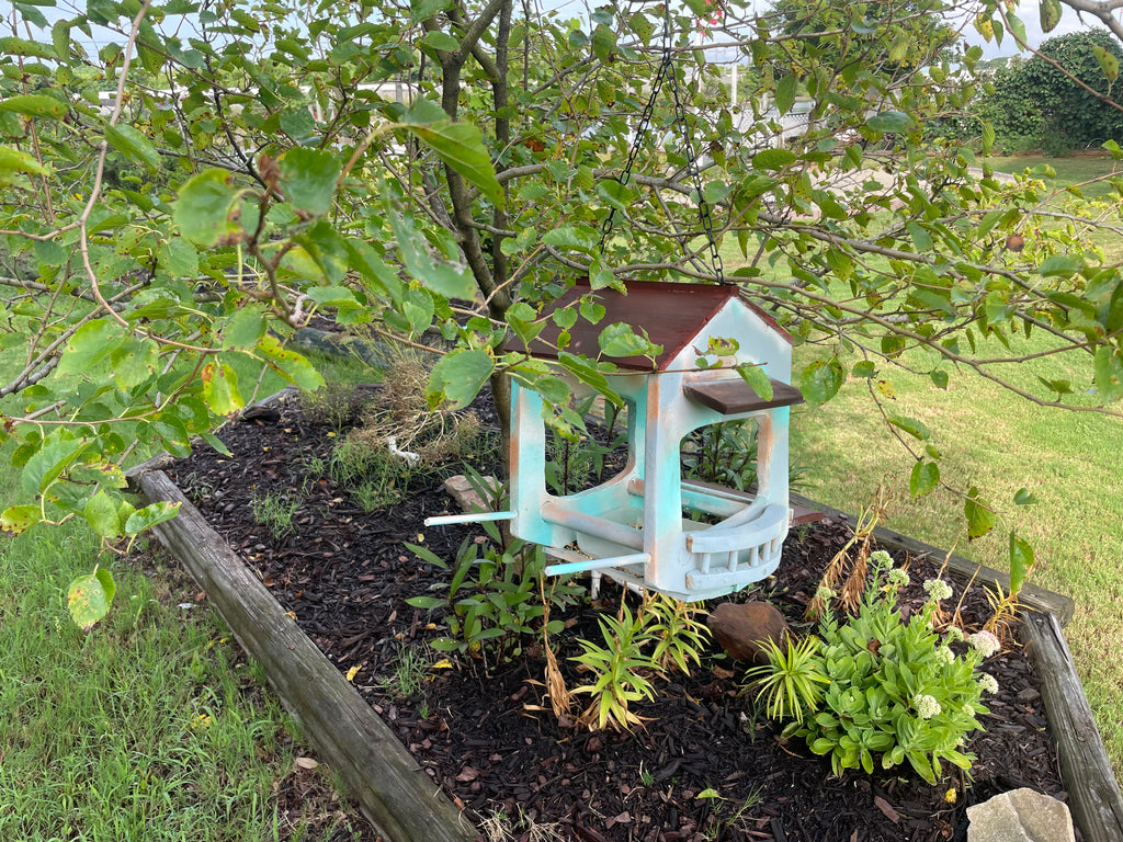 Beach Bird Shanty Feeder